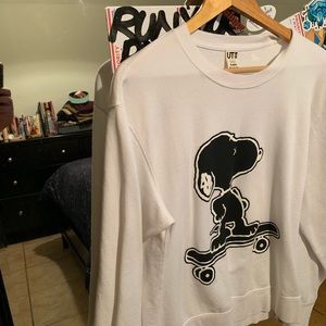 Kaws x Peanuts x Uniqlo Crewneck Sweater
